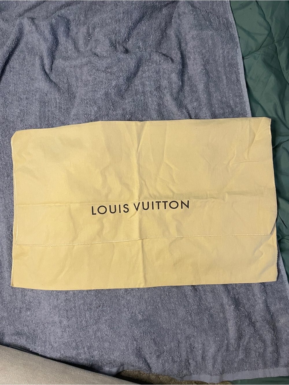 Louis Vuitton large authentic dust bag